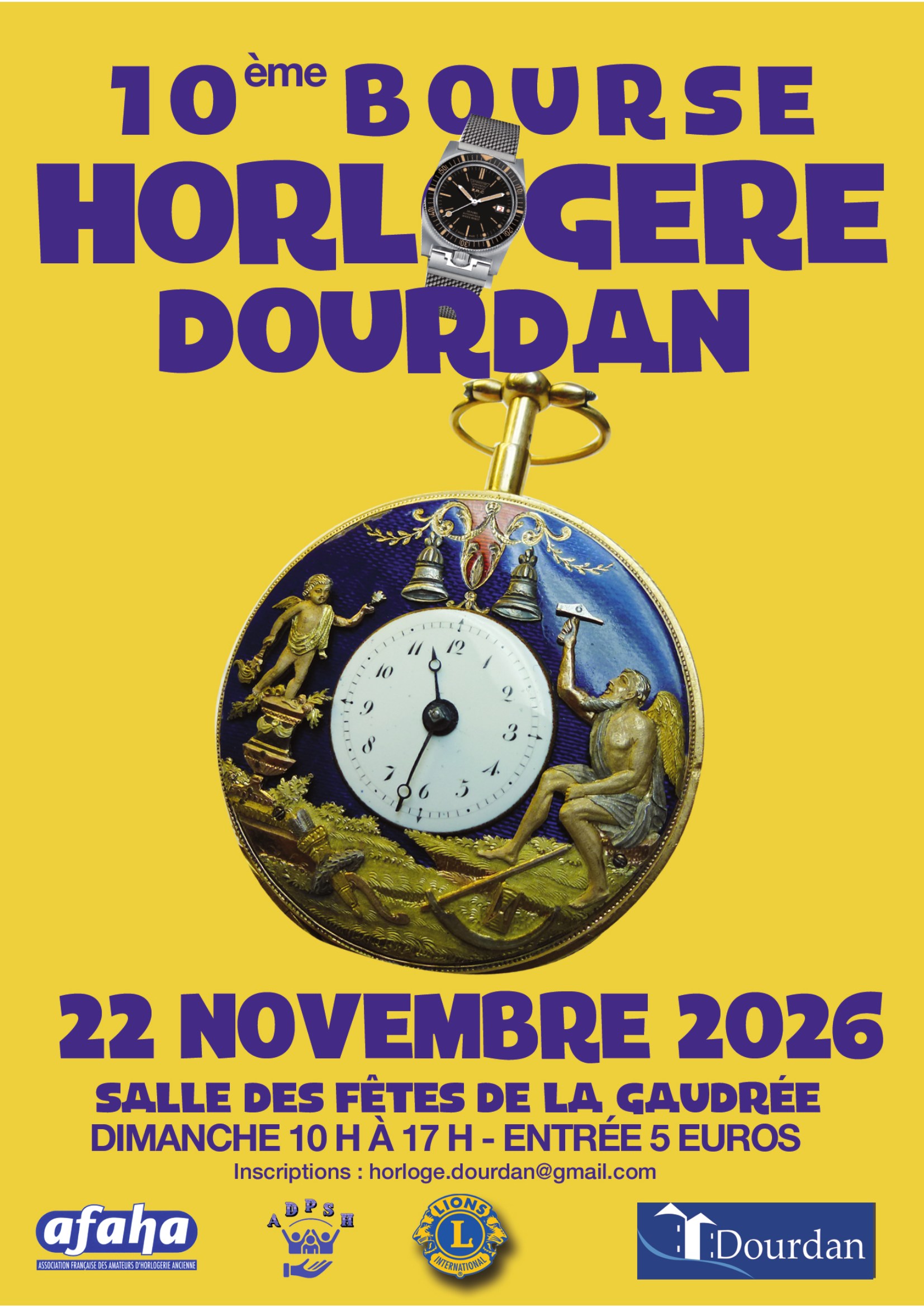 affichette bourse horlogere 2026